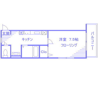 千代田線賃貸マンション・1K