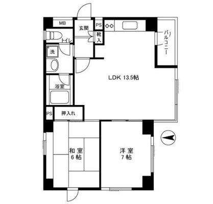 千代田線 マンション 2LDK