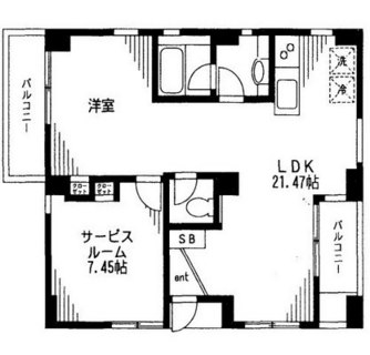 東京都荒川区町屋２丁目 賃貸マンション 1LDK