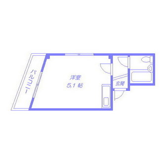 東京都文京区向丘２丁目 賃貸マンション 1R