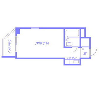 東京都文京区千駄木３丁目 賃貸マンション 1R