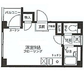 東京都渋谷区上原１丁目 賃貸マンション 1R