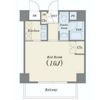 東京都港区西新橋１丁目 賃貸マンション 1K