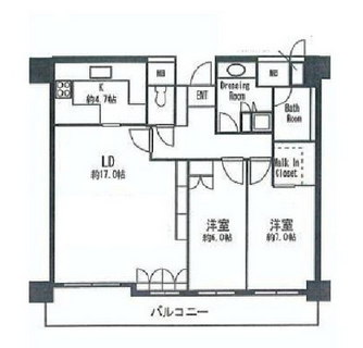東京都渋谷区渋谷１丁目 賃貸マンション 2LDK