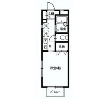 東京都渋谷区上原１丁目 賃貸アパート 1K