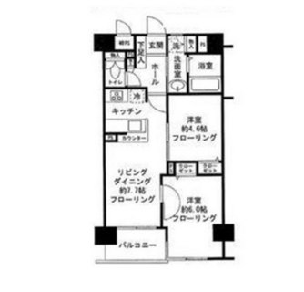 東京都渋谷区富ヶ谷１丁目 賃貸マンション 2LDK