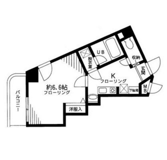 東京都荒川区荒川７丁目 賃貸マンション 1K