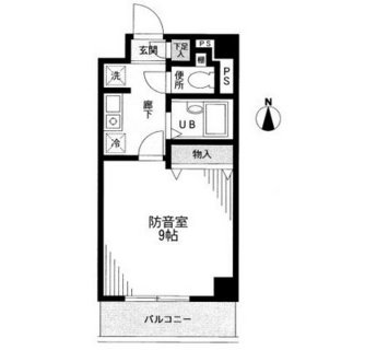 東京都台東区谷中１丁目 賃貸マンション 1K