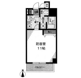 東京都台東区谷中１丁目 賃貸マンション 1K