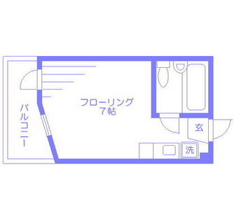 東京都北区田端１丁目 賃貸マンション 1R