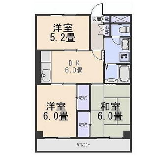 東京都足立区西綾瀬１丁目 賃貸マンション 3DK