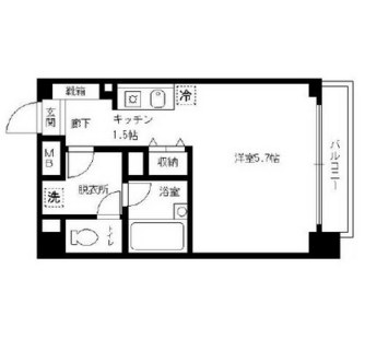 東京都千代田区内神田２丁目 賃貸マンション 1K