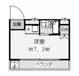 東京都北区田端新町１丁目 賃貸マンション 1R