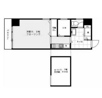 東京都足立区千住旭町 賃貸マンション 1K