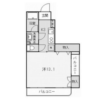 東京都荒川区西日暮里６丁目 賃貸マンション 1K