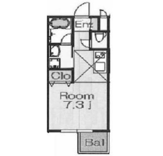 東京都荒川区西日暮里２丁目 賃貸マンション 1R