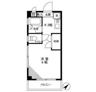 東京都荒川区荒川６丁目 賃貸マンション 1K