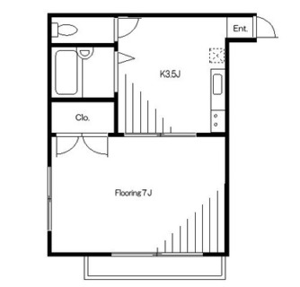 東京都北区田端新町１丁目 賃貸マンション 1K