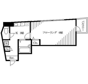 東京都足立区千住中居町 賃貸マンション 1K