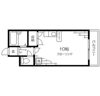 東京都荒川区荒川６丁目 賃貸マンション 1R