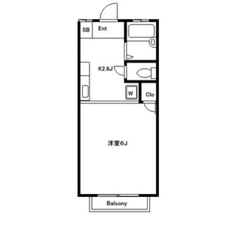 東京都北区田端１丁目 賃貸アパート 1K