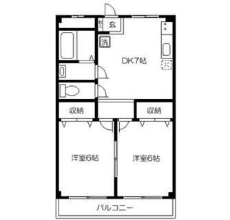 東京都荒川区荒川７丁目 賃貸マンション 2DK