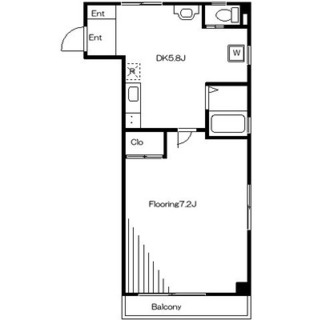 東京都荒川区荒川５丁目 賃貸マンション 1DK