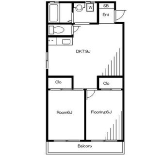 東京都荒川区町屋３丁目 賃貸マンション 2DK