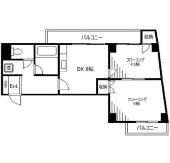 東京都荒川区町屋１丁目 賃貸マンション 2DK