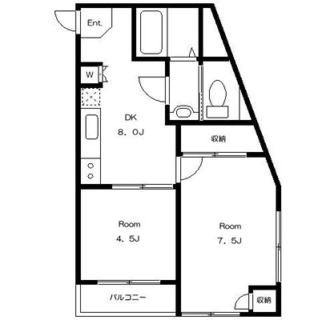 東京都荒川区町屋１丁目 賃貸マンション 2DK