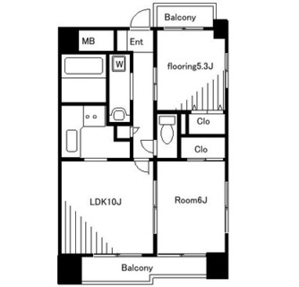 東京都荒川区東日暮里６丁目 賃貸マンション 2LDK