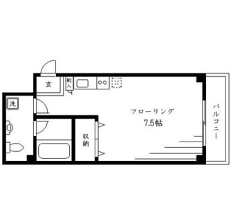 東京都足立区柳原２丁目 賃貸マンション 1R