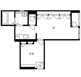 東京都渋谷区渋谷４丁目 賃貸マンション 1DK