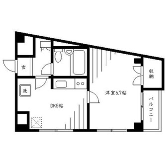 東京都荒川区町屋４丁目 賃貸マンション 1DK