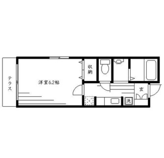 東京都荒川区荒川２丁目 賃貸アパート 1K