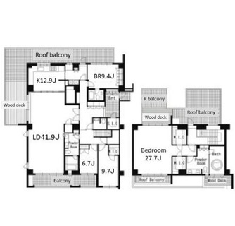 東京都港区六本木４丁目 賃貸マンション 4LDK以上