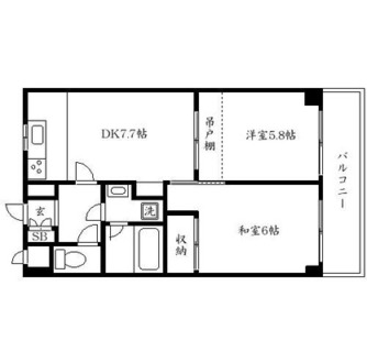 東京都荒川区西日暮里２丁目 賃貸マンション 2DK