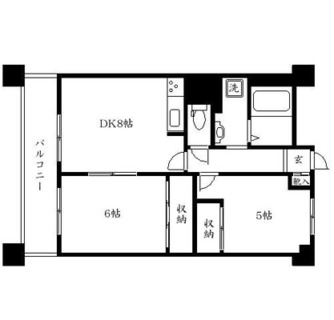 東京都荒川区荒川７丁目 賃貸マンション 2DK