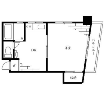 東京都荒川区東日暮里６丁目 賃貸マンション 1DK