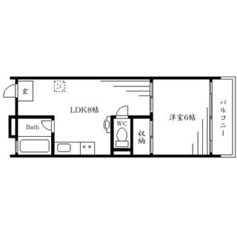 東京都荒川区荒川４丁目 賃貸マンション 1LDK