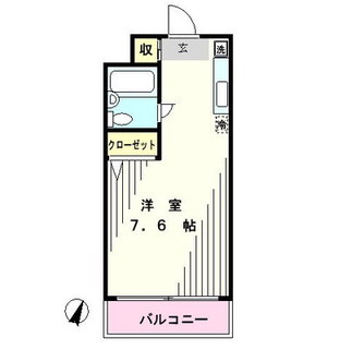 東京都荒川区西日暮里４丁目 賃貸マンション 1R