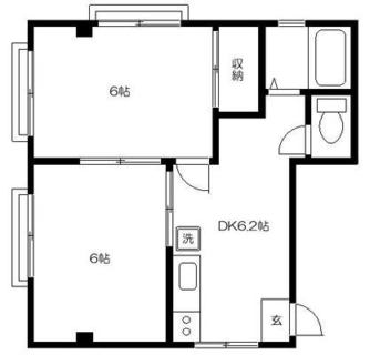 東京都荒川区町屋１丁目 賃貸マンション 2DK