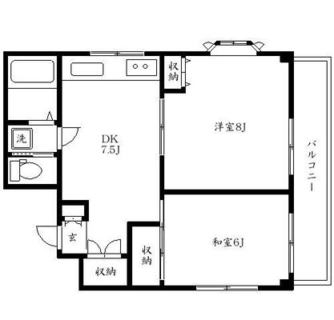 東京都荒川区荒川４丁目 賃貸マンション 2DK