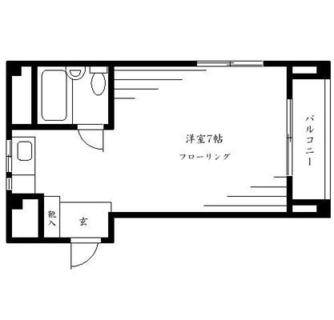 東京都文京区千駄木５丁目 賃貸マンション 1R