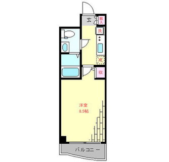 東京都北区田端２丁目 賃貸マンション 1K