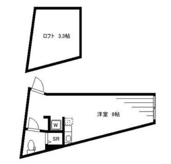 東京都荒川区町屋４丁目 賃貸アパート 1R