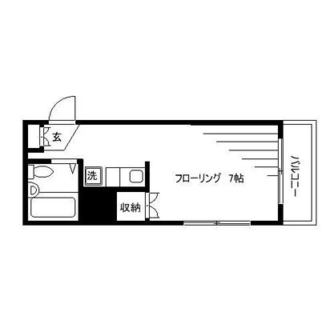 東京都荒川区荒川４丁目 賃貸マンション 1R