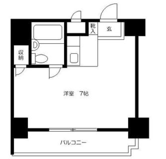 東京都文京区千駄木２丁目 賃貸マンション 1R