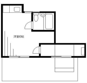 東京都文京区千駄木２丁目 賃貸アパート 1R