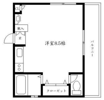 東京都文京区千駄木２丁目 賃貸マンション 1R